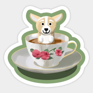 The Queen's High Tea Sticker